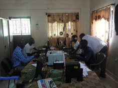 Radio Bakhita in Juba: The tiny newsroom 